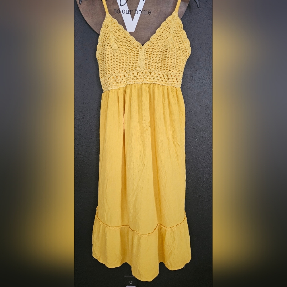 Blush: Yellow summer dress - Picture 1 of 3
